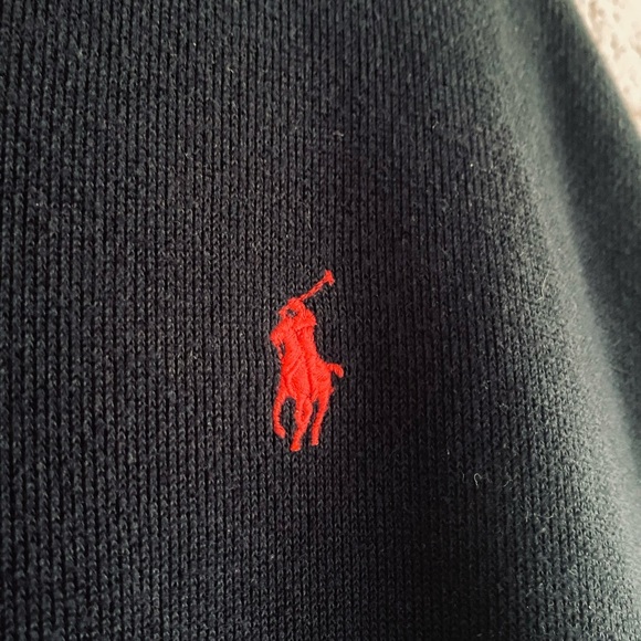 Ralph Lauren Black Zip-Up Men's Sweater size XL - Picture 2 of 5